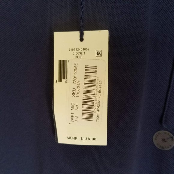 NEW Polo Ralph Lauren Floral Painted Design Polo Shirt Mens Custom Slim Fit XL - Picture 5 of 7